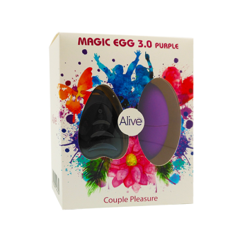 Vibratore Clitoride Magic Egg 3.0 - viola